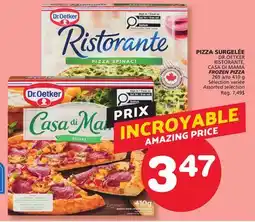 Marches Tradition DR. OETKER RISTORANTE, CASA DI MAMA FROZEN PIZZA offer