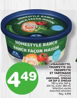 Marches Tradition LITEHOUSE DRESSING, SPREAD OR DIP DIP & SPREAD offer