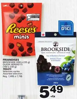 Marches Tradition BROOKSIDE (200 to 235 g) OR HERSHEY'S (160 to 230 g) TREATS offer