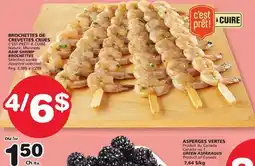 Marches Tradition RAW SHRIMP BROCHETTES offer