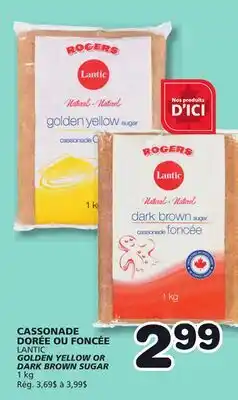 Marches Tradition LANTIC GOLDEN YELLOW OR DARK BROWN SUGAR offer