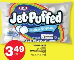Marches Tradition KRAFT JET-PUFFED MARSHMALLOWS offer