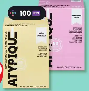 Marches Tradition ATYPIQUE NON-ALCOHOLIC SPARKLING BEVERAGE offer