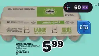 Marches Tradition NUTRI OR BURNBRAE WHITE EGGS offer