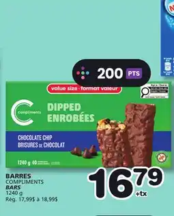 Marches Tradition COMPLIMENTS BARS offer