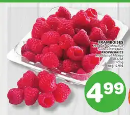 Marches Tradition RASPBERRIES offer