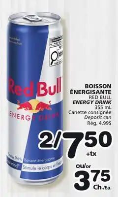 Marches Tradition RED BULL ENERGY DRINK offer