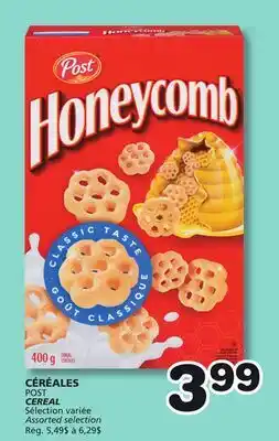 Marches Tradition POST CEREAL offer