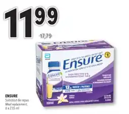 Familiprix ENSURE Meal replacement, 6x 235ml offer