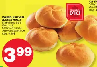 Marches Tradition KAISER ROLLS offer