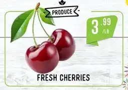Tavora Foods FRESH CHERRIES offer