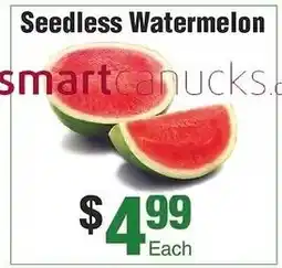 Silverstein's Produce Seedless Watermelon offer