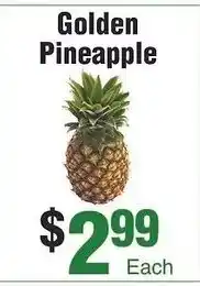 Silverstein's Produce Golden Pineapple offer