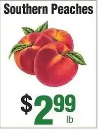 Silverstein's Produce Southern Peaches offer