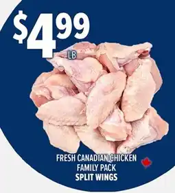 Victory Meat Market Fresh canadian chicken family pack split wings offer