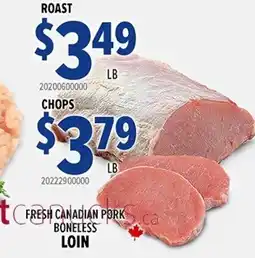 Victory Meat Market Fresh canadian pork boneless offer