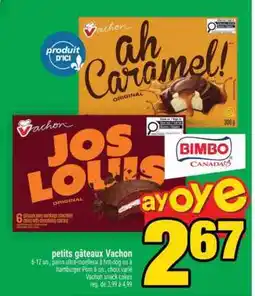 Super C PETITS GÂTEAUX VACHON offer