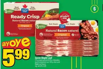 Super C BACON MAPLE LEAF offer