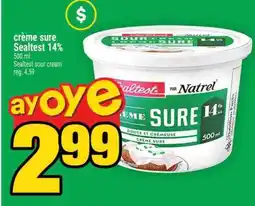 Super C crème sure Sealtest 14% offer
