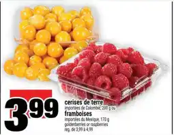 Super C cerises de terre ou framboises offer
