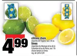 Super C CITRONS CHOIX offer