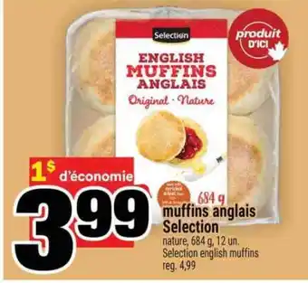 Super C MUFFINS ANGLAIS SELECTION offer