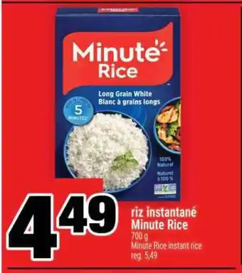 Super C MINUTE RICE offer