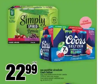 Super C Coors Seltzer offer