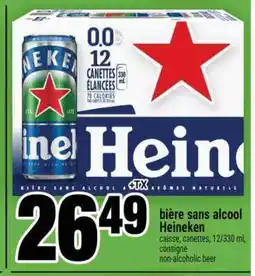 Super C BIÈRE SANS ALCOOL HEINEKEN offer