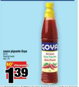 Super C sauce piquante Goya offer
