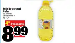 Super C HUILE DE TOURNESOL CEDAR offer