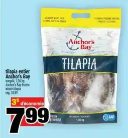 Super C tilapia entier Anchor's Bay offer