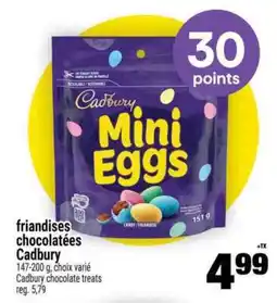 Super C FRIANDISES CHOCOLATÉES CADBURY offer