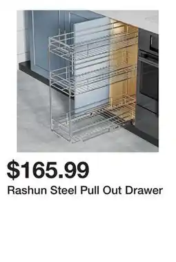 Wayfair Rashun Steel Pull Out Drawer offer