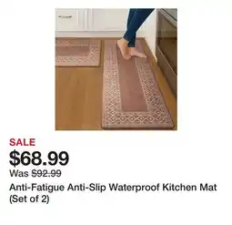 Wayfair Anti-Fatigue Anti-Slip Waterproof Kitchen Mat (Set of 2) offer