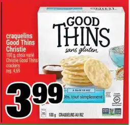 Super C CRAQUELINS GOOD THINS CHRISTIE offer