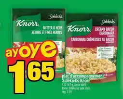 Super C Sidekicks Knorr offer
