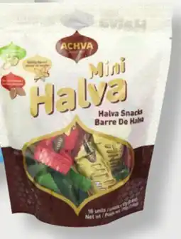 Metro ACHVA MINI HALVA offer