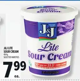 Metro J&J LITE SOUR CREAM offer