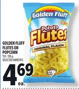 Metro GOLDEN FLUFF FLUTES OR POPCORN offer