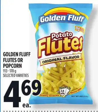Metro GOLDEN FLUFF FLUTES OR POPCORN offer