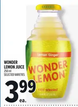 Metro WONDER LEMON JUICE offer