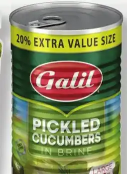 Metro GALIL OR NATHAN'S PICKLES offer