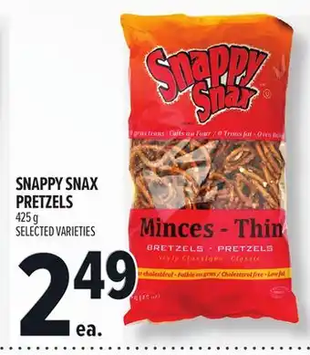 Metro SNAPPY SNAX PRETZELS offer