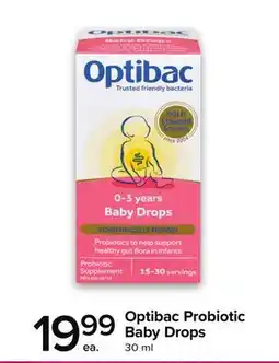 Metro OPTIBAC PROBIOTIC BABY DROPS offer