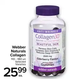 Metro WEBBER NATURALS COLLAGEN offer