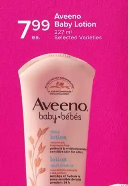 Metro AVEENO BABY LOTION offer