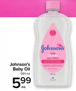 Metro JOHNSON'S BABY OIL offer