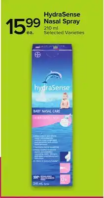 Metro HYDRASENSE NASAL SPRAY offer