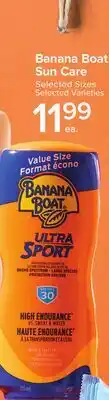 Metro BANANA BOAT SUN CARE offer